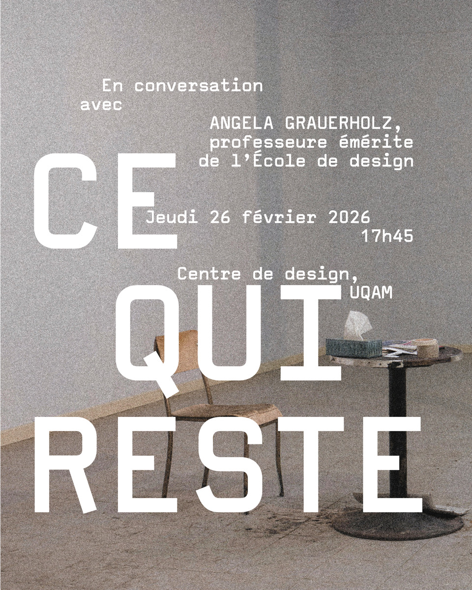 Ce qui reste. Conversation avec Angela Grauerholz.