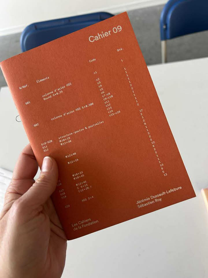 Cahiers 09, de la Fondation Grantham